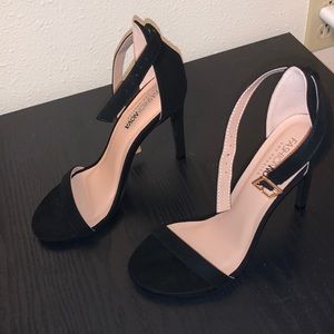 Strapped success heel